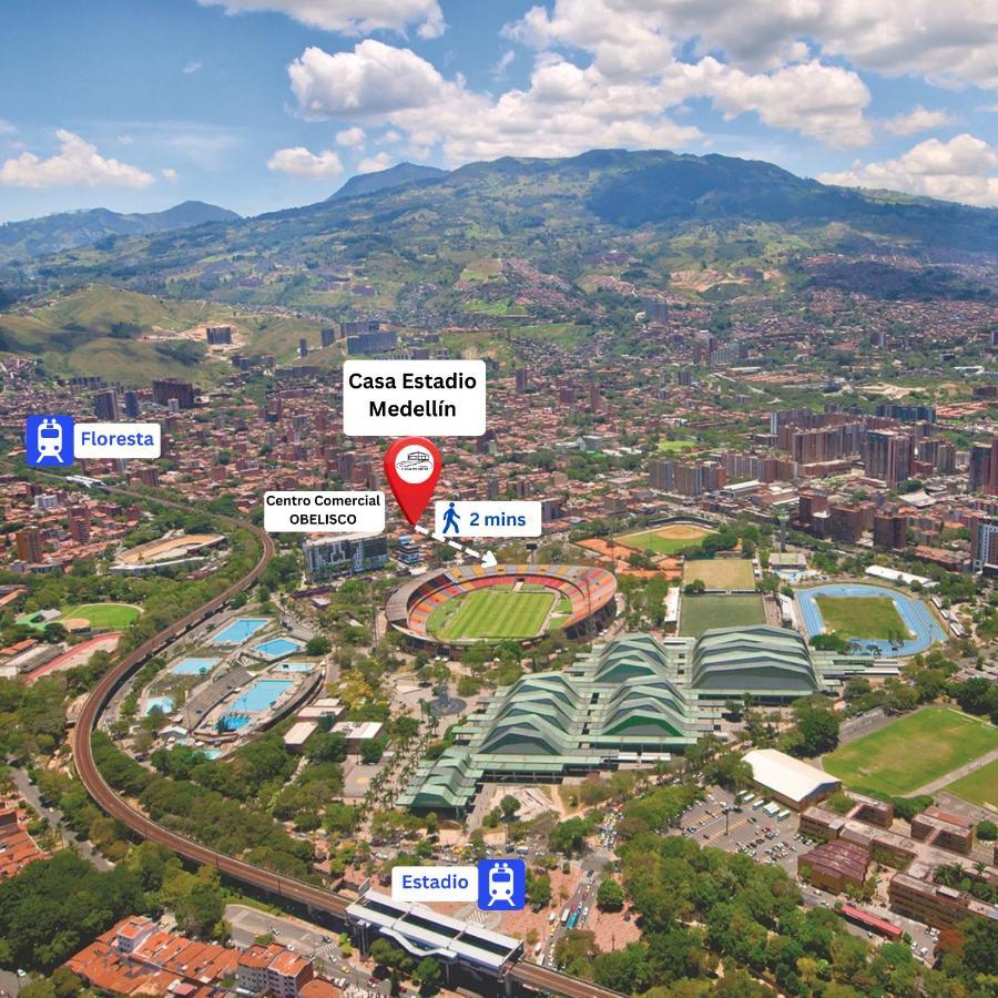 Casa Estadio Medellin ! Apartamentos Renovados En Excelente Ubicacion Laureles Estadio Medellín Exterior foto